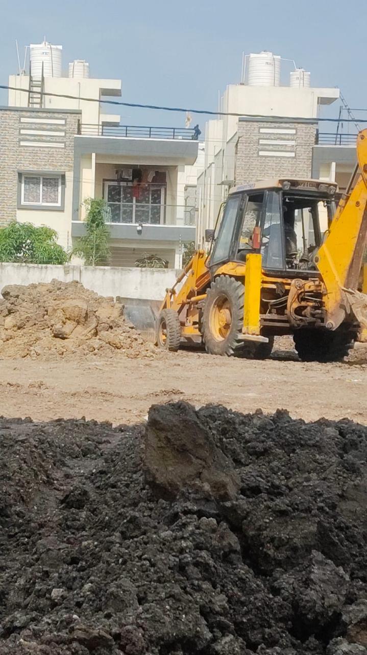 Eterna Villas project site at Mallampet, current condition